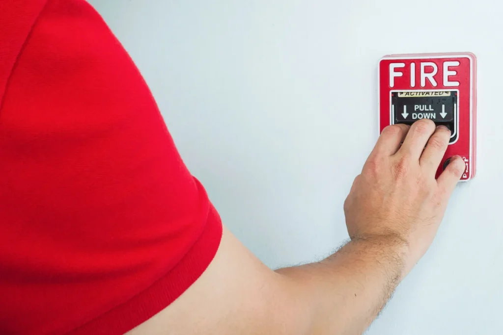 nichtautomatische brandmelder