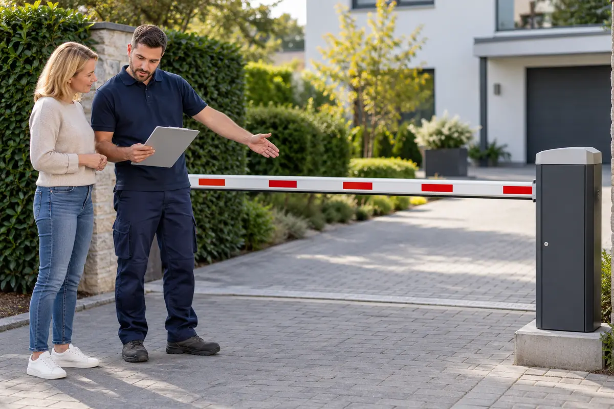 einfahrtsschranke-planung